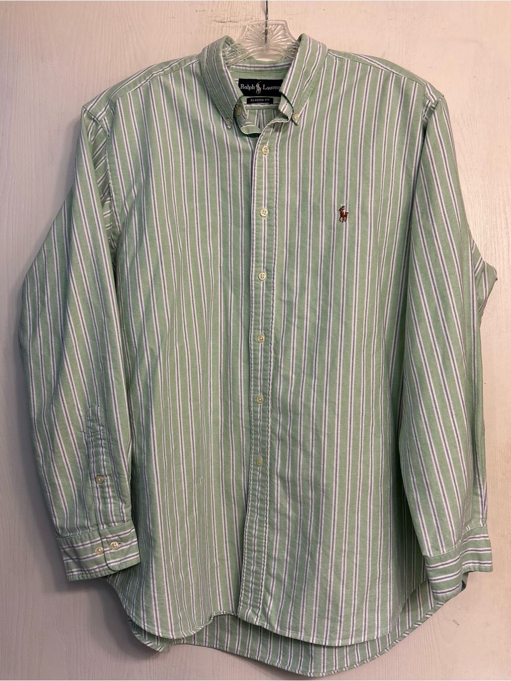 Ralph Lauren Vintage Preppy American Classic Striped Oxford Men’s Like New Shirt